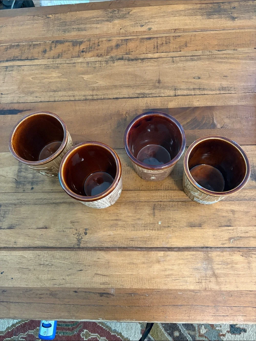 Harvey’s Lake Tahoe 4 Tiki Bucket Mugs